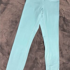 Lululemon teal Leggings